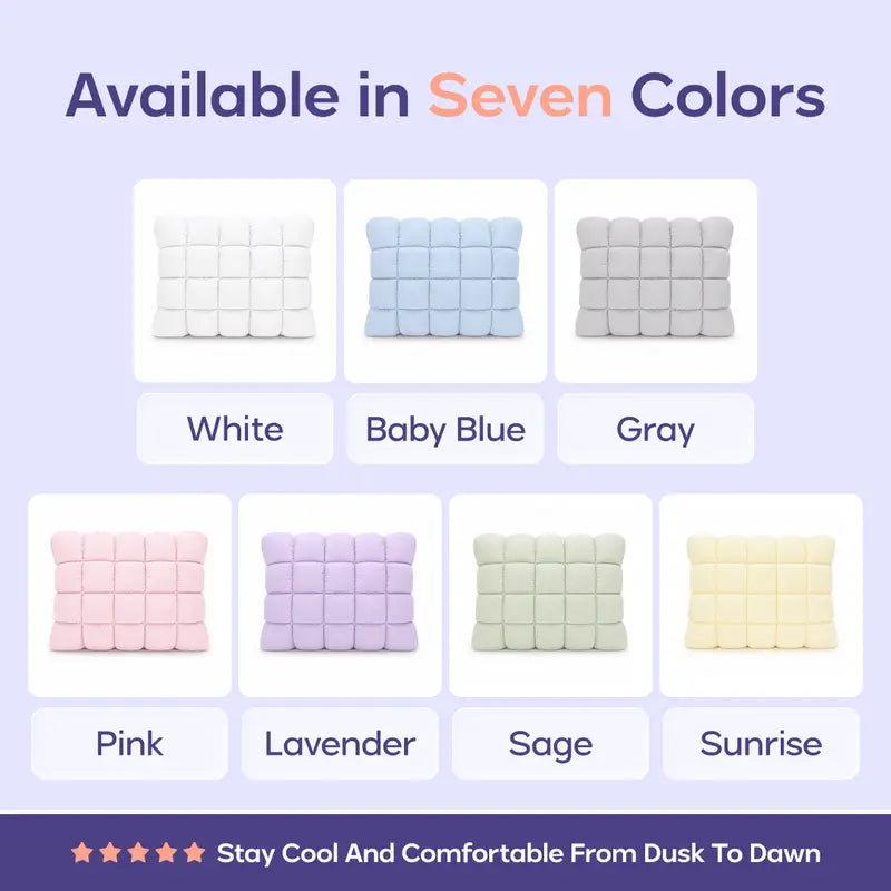 Mellow Puff Pillow: Cloud-like Comfort